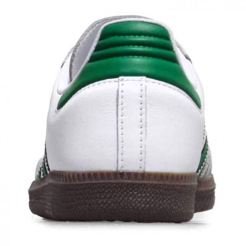 Adidas Samba Og Sneakers Cloud White Green Ig1024