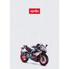 Aprilia Motor Bike Poster Canvas Printing Classic Sports Motorcycle Aesthetic Decor Men Home Room Bedroom Wall Decoration Gift