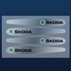 Car Sticker Car Door Sticker Transparent Handle Protection Film Prevent Scratches For Skoda Octavia Superb Kodiaq MK2 MK3 2 3 A7   NL6