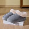 Трансграничные оптовые ботинки на толстой подошве, зимние ботинки для снега, бархатный верх, хлопковая обувь, зимние парные повседневные домашние нескользящие хлопковые тапочки