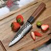 5.7'' Utility Knife Handmade Petty Knife Japanese AUS-10 3 Layers Steel Japanese Chefs Kitchen Paring Knife GRANDSHARP