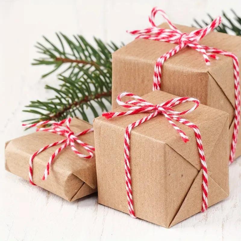 100 м/рулон бечевка для пекарей хлопковые шнуры веревка для домашнего декора ручная работа рождественские принадлежности подарочная упаковка ремесло DIY упаковка подарок