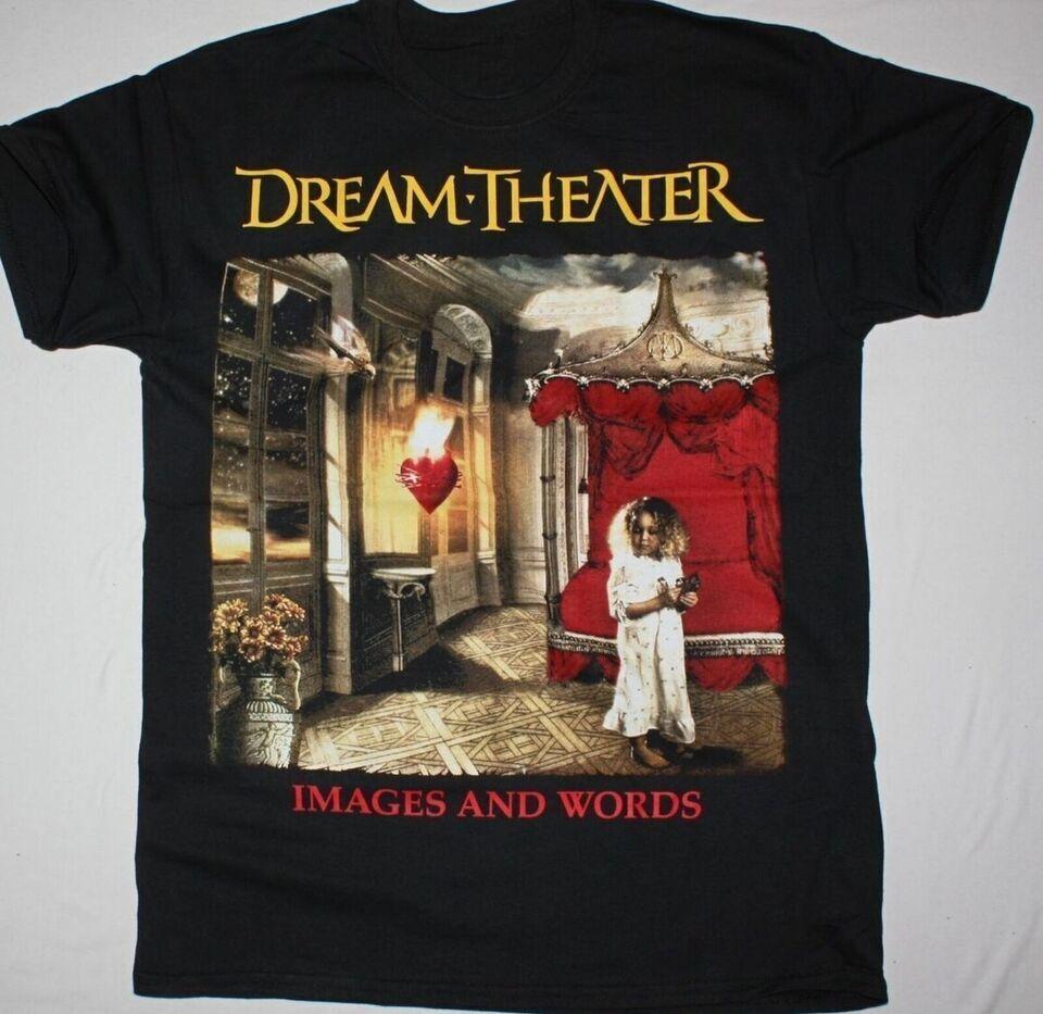DREAM THEATER IMAGES AND WORD BLACK Black Men S-5XL Shirt Unisex T-Shirt