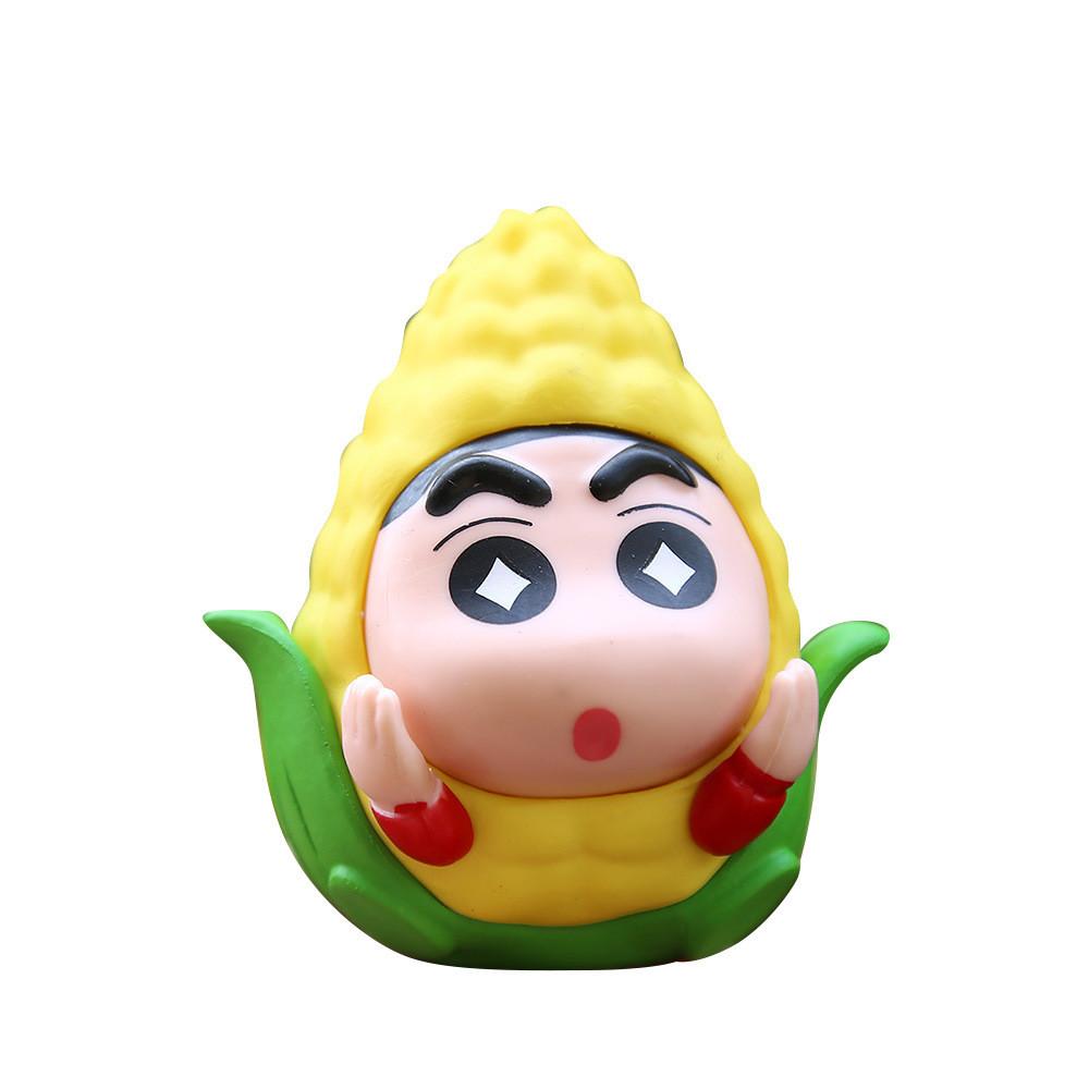 Shin Fruit Crayon Chan Pvc Desktop Decor  Action Figure Model Collectors For