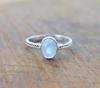 Rainbow Moonstone Gemstone Ring, Handmade Designer Ring, 925 Silver Ring, Statement Ring, Bohemian Ring, Birthstone Jewelry