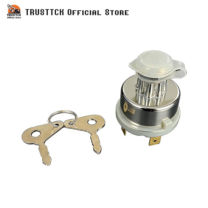 12V 24V 4 position Universal Tractor Ignition Switch with 2 Keys For Lucas 35630 35670 34228 128Sa
