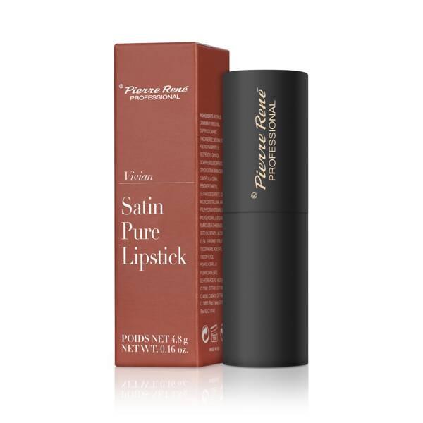 Pierre Rene Satin Pure Lipstick Pomadka Do Ust 06 Vivian 4,8G