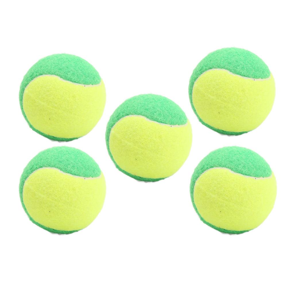 Резиновый теннисный мяч для тренировок по теннису, 5 предметов для тренировок и развлечений, оборудование