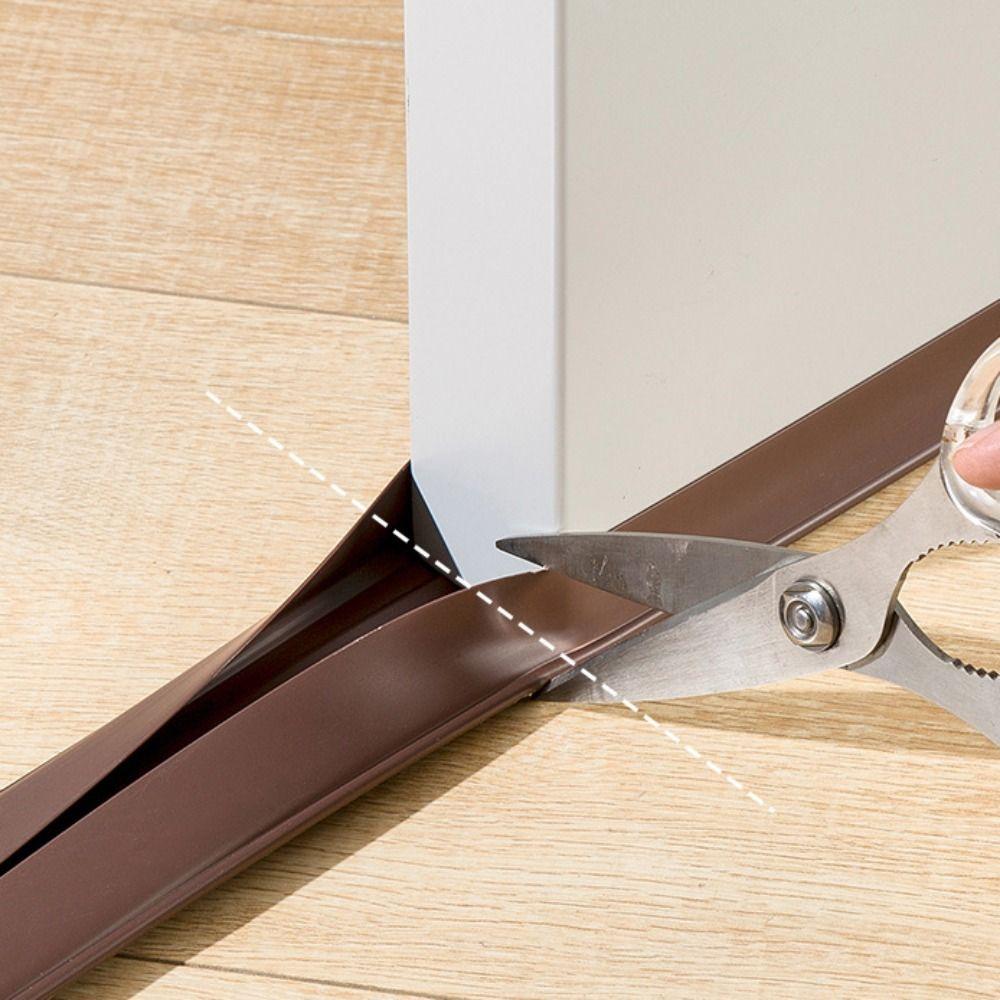 96cm Door Bottom Sealing Strip Soundproof Draught Excluder Weather Stripping  Living Room