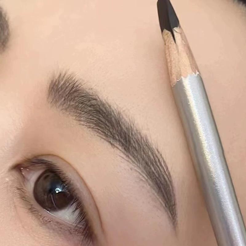AKK Eyebrow Pencil Yuli Beauty Hard Core Yuli Beauty Waterproof Sweat-Proof Long Lasting Fadeless Makeup Artist Special Makeup