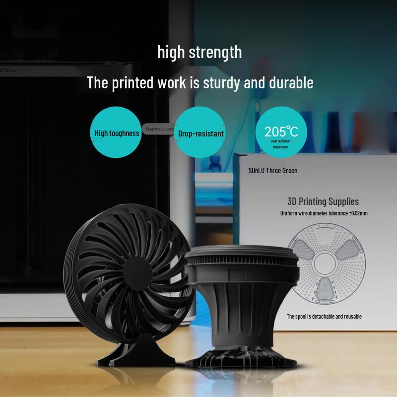 Sanlu PA6-CF Nylon Carbon Fiber 3D Printer Filament