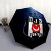 1pc BJK Umbrella, Sun Protection, And UV Shielding. It Has Eight Sturdy Ribs for Outdoor Use And Perfect As a Holiday Gift
