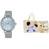 Casio SHEEN Кварцевые часы на стальном ремешке Женские часы Синий циферблат SHE-4539