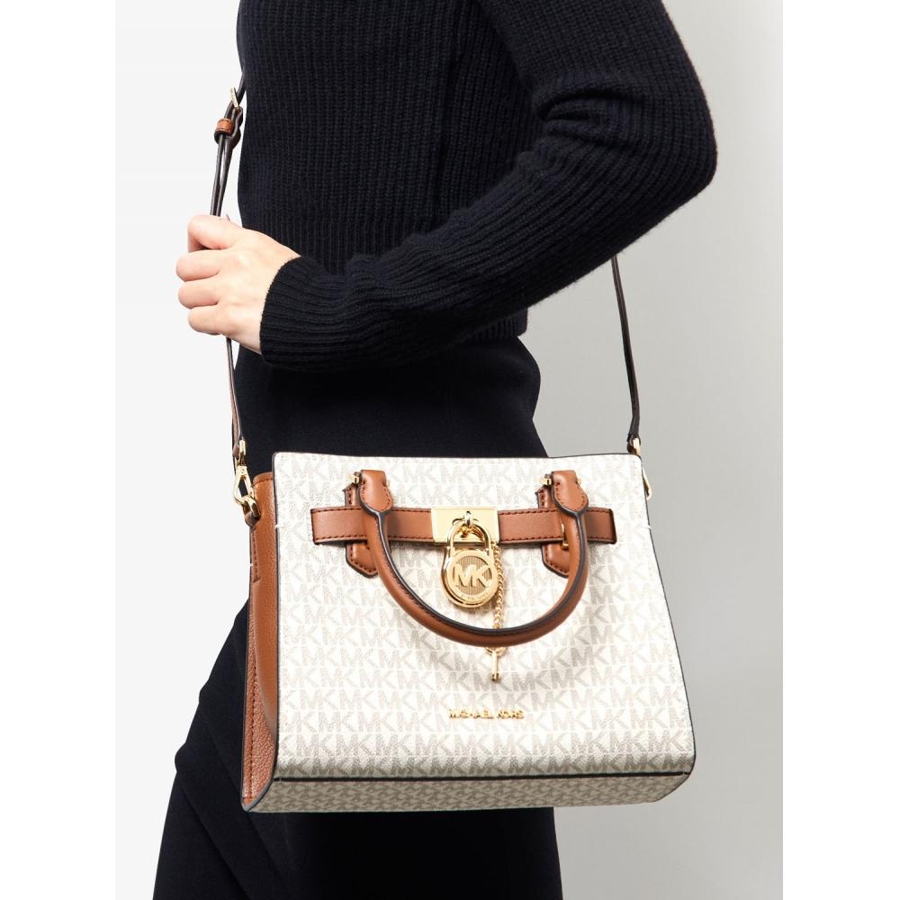 Michael Kors Сумка Hamilton Small Mk Signature 35f1ghms1b200 коричневая