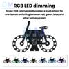 Электронный сварочный набор DIY для RGB светодиодов DC 5V с регулируемой ручкой скорости цвета, Plug and Play, интерфейс Type-C