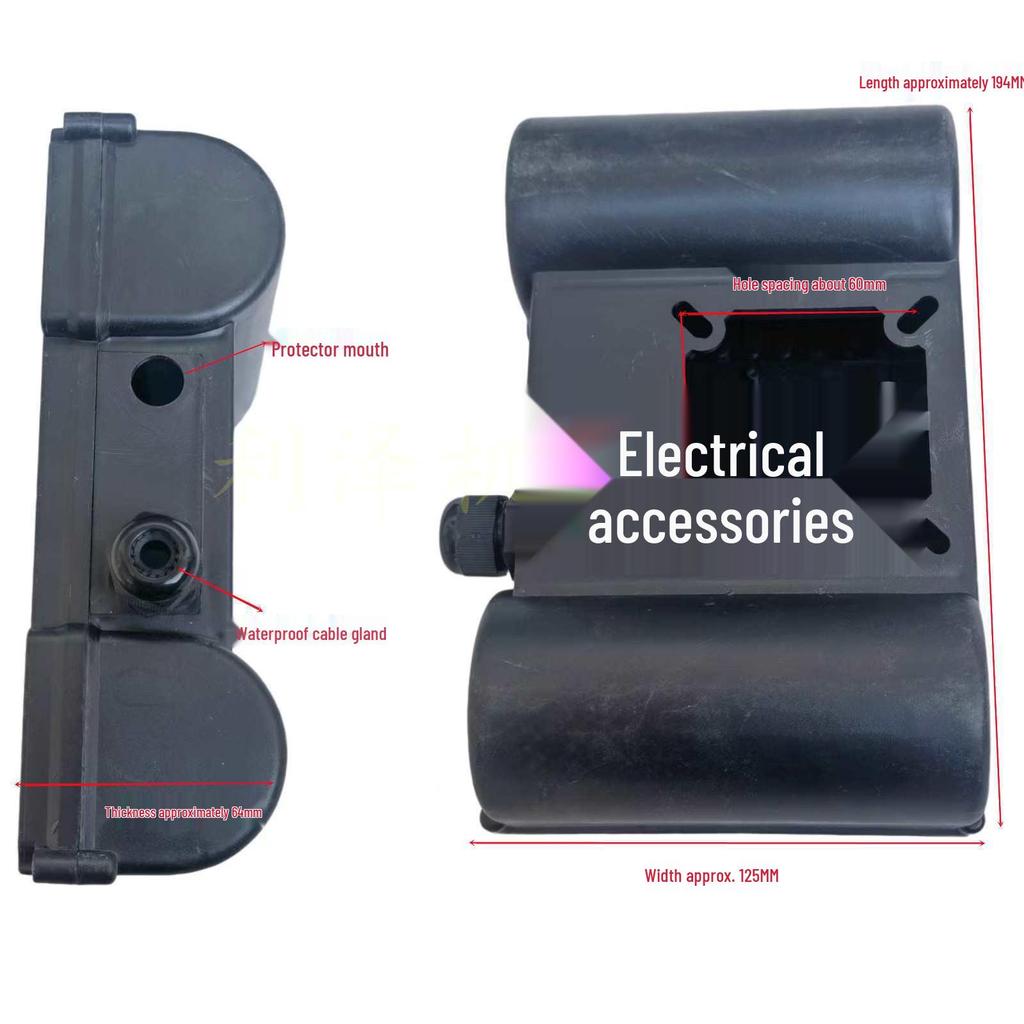Universal Dual Capacitor Air Compressor Motor Housing