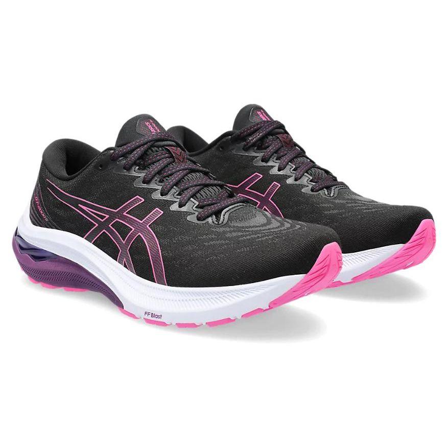 Asics GT 2000 11 Black Hot Pink Women Sneakers 1012B271-007