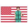 New American Flag Nanxiong Qimu Anime Tapestry Dormitory Bedhead Decoration Sofa Living Room Background Decoration Cloth