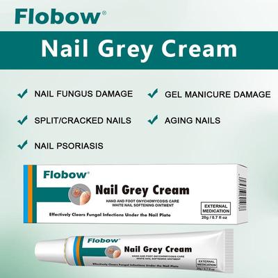 Крем для ногтей «Nail Grey» восстанавливает поврежденные ногти, укрепляет ногти, способствует здоровью ногтей