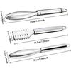 3-Piece Stainless Steel Fish Scale Remover Set, Multifunctional Fish Scale Cleaning Brush and Scraping Tool for Quick Scaling