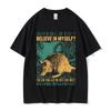 Japanese Evolve Into Crab Funny Graphic T Shirt Women Retro Fashion High Quality Tshirts Oversized Tshirt Streetwear