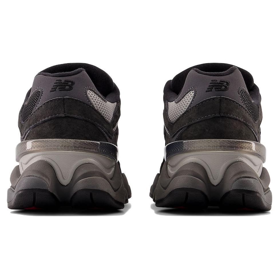 New Balance 9060 Черные кроссовки унисекс Castlerock Rain-Cloud U9060BLK