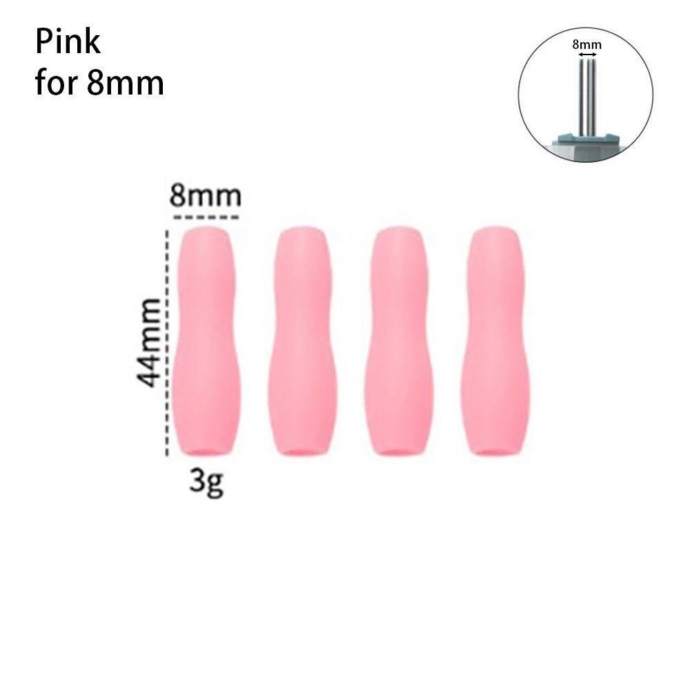 4 шт. защитный чехол для соломинки с силиконовым наконечником, устойчивый к царапинам, колпачок для соломинки из нержавеющей стали