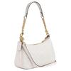 Coach Сумка через плечо Teri 25, средняя, женская, из искусственной кожи, с микрологотипом бренда, съемным плечевым ремнем, цвет Меловой-Белый CV933-IMXU5