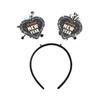 Yousheng Elastic Hair Hoop Men Women New Year Theme Headband HAPPY NEW YEAR Decoration Versatile Hair Accessory