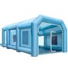 Inflatable Spray Booth Car Paint Tent 9 x 6 x 4 m W/ Filter & 2 Blowers