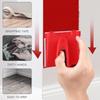 4pcs Paint Edger Tools Small Corner Painting Tool Edge Painter with Touch-up Pad Practical Paint Cutting Edge Tool