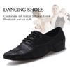 [Готовый запас] Ткань Оксфорд Обувь для латинских танцев Мужская обувь для современных танцев для взрослых Высококачественная обувь для учителей на мягкой подошве Обувь для бальных танцев