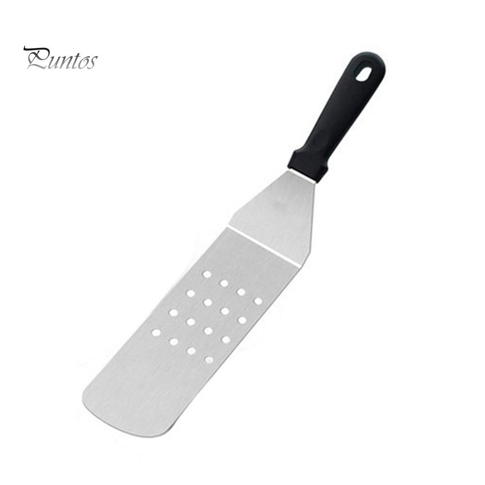 Puntos Kitchen Нержавеющая стальная лопатка для стейков, жареная лопатка, дырявая лопатка для пиццы, лопатка для чистки, инструмент