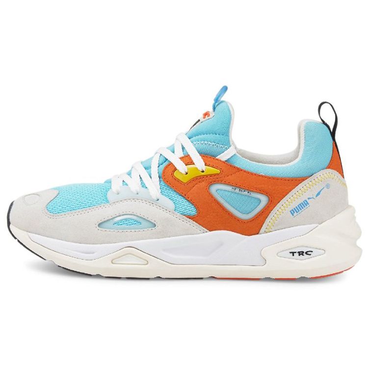 Puma Trc Blaze The Triangle Fabric Synthetic Leather Comfortable Versatile Mid-Top Lifestyle Casual Shoes Unisex Casual Shoes 383104-05