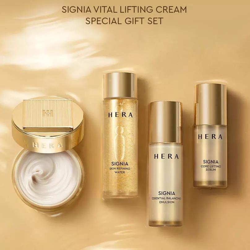 Signia Vital Lifting Cream Special Gift Set Korean Luxe Set