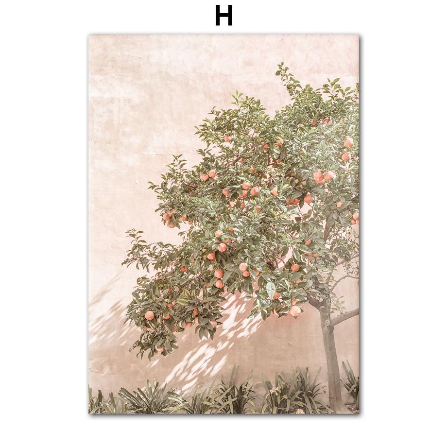 Исламская церковь Коран пальмовые растения тростник плакаты и принты холст картины современное настенное искусство картины для гостиной домашний декор