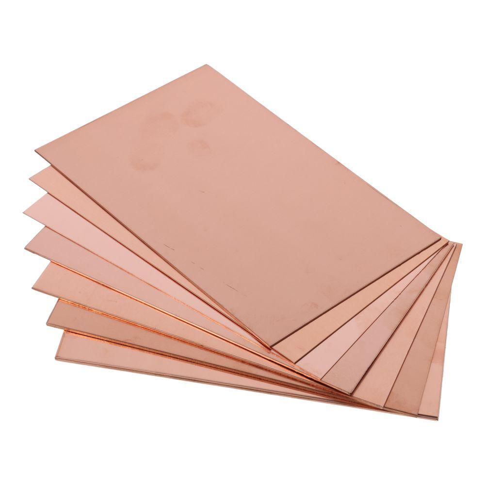 100*150 мм металлическая пластина прямоугольник T2 медные диски ремесла, электроремонт, промышленность