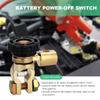 Battery Power Off For Switch Anti Leakage Battery Disconnect For Switch Zinc Alloy Car Terminal 17mm Batteries Car Accessories