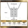 Korean Style S925 Sterling Silver Slim Waist Diamond Necklace for Women - Elegant and Luxurious Pendant