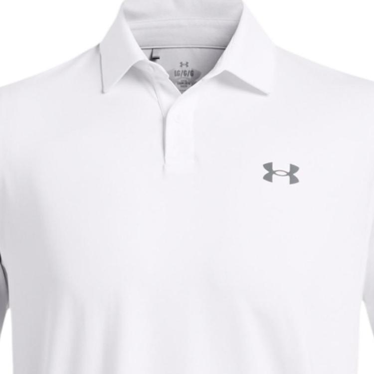 Under Armour Мужская футболка-поло Белая 1383714-100