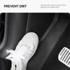 YZ For Tesla Model Y Juniper 2021-2025 Center Console Side Wall Anti-kick Protector Cover Car TPE Rest Pedal Side Guard Pad