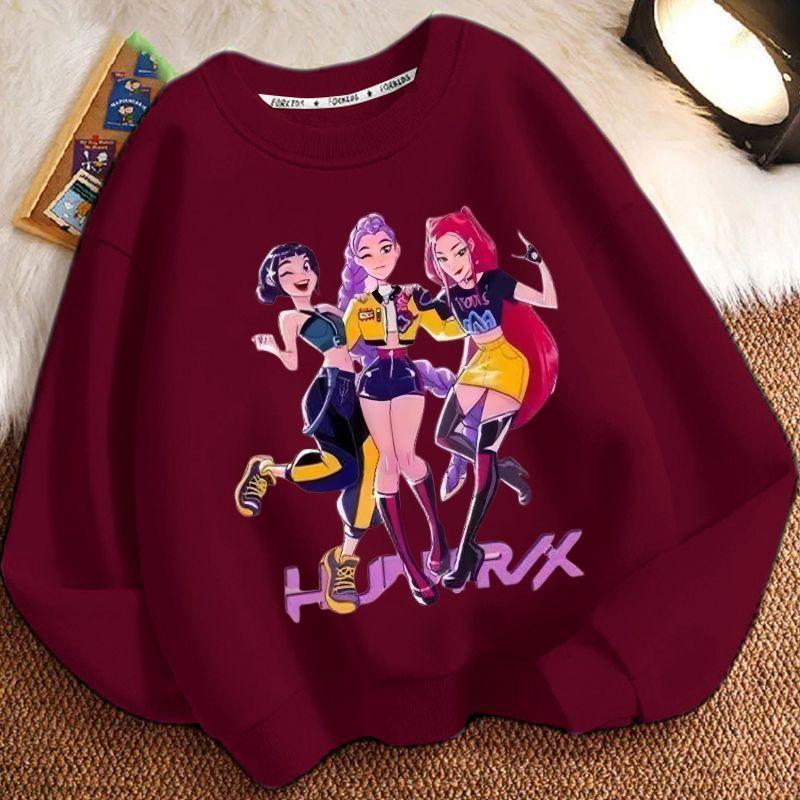 Children's Cartoon Witch Hunt Team Hoodie, Spring and Autumn Boys' and Girls' Casual Jacket
