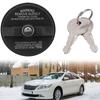 Пластиковая крышка топливного бака с замком +2 ключа для крышки топливного бака для Toyota 7730047020, 7730075020