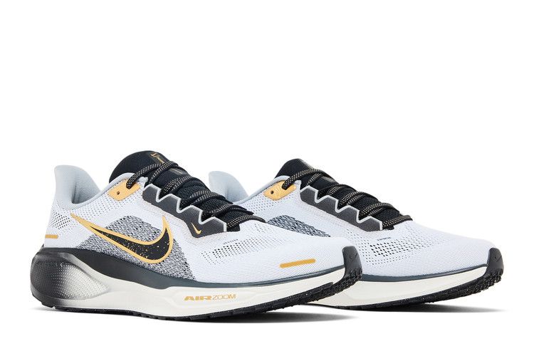 Nike Air Zoom Pegasus 41 Premium Белый Черный Металлик Золотой