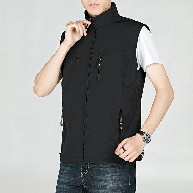 Spring And Autumn Vest Men'S Soil Outdoor Leisure Young And MiddleAged Photography Fishing Vest Vest Vest Vest Factory