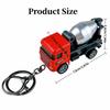 Cartoon Pullback Car Toy Pendant Movable Wheels Truck Key Pendant  Key/Backpack Decor