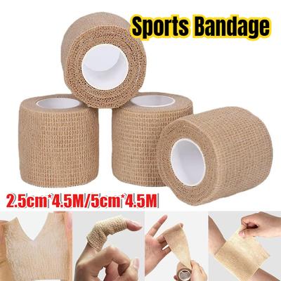 Бинт самоклеящийся эластичный бинт спортивная лента для оказания первой помощи спортивная наколенник палец ладонь лодыжка татуировка ручка бинт