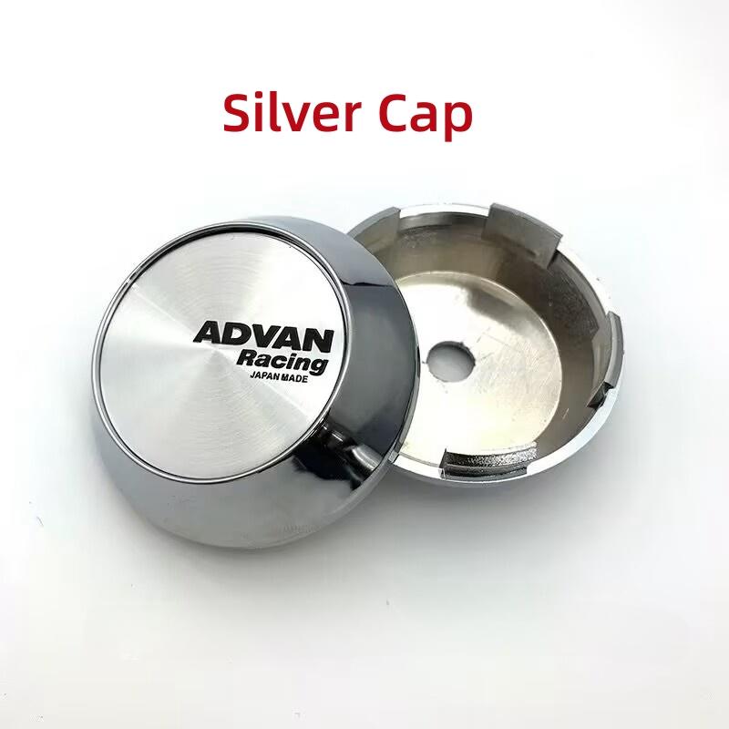 4pcs/lot 60mm 64mm 65mm 68mm 69mm ADVAN JUDY5R7T Racing Car Wheel Center Hub Caps Wheel Center Cap Decoration Auto Styling Rim Hub Cap