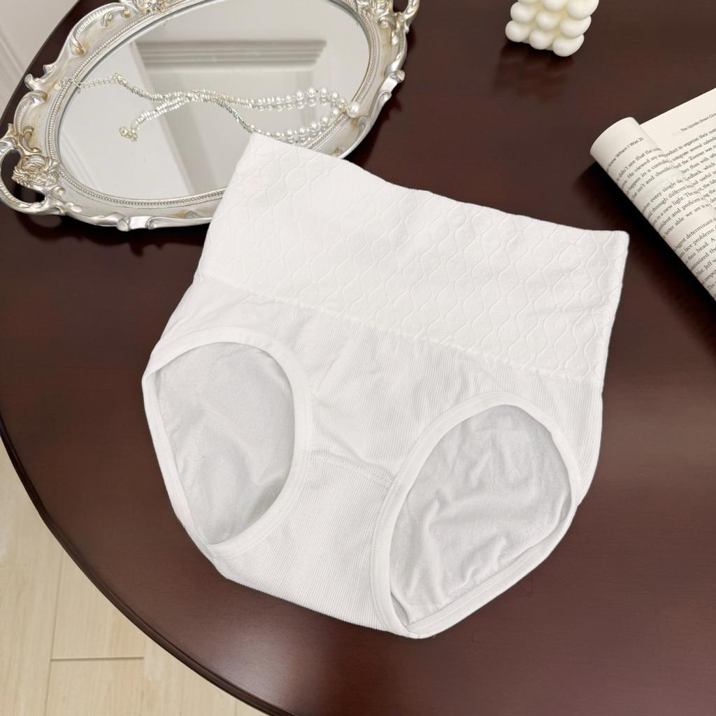 Женские весенне-осенние трусы-слипы с высокой талией, утягивающие живот и бедра, бесшовные, с хлопковой ластовицей
