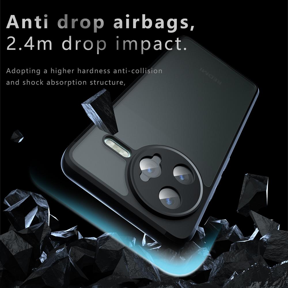 Чехол для POCO F7 Pro / F7 Ultra Чехол Ультратонкий Матовый Полупрозрачный и Прозрачный Полная Защита Funda для POCO F7 Ultra Capa